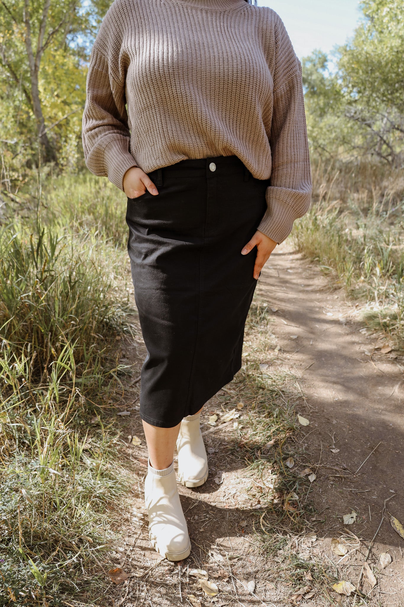 Blaire Denim Skirt