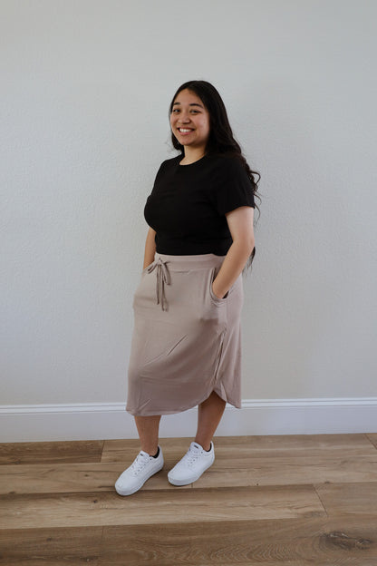 Mocha Everyday Skirt