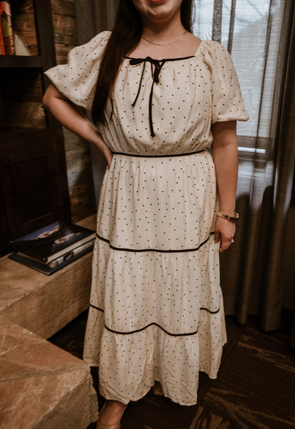 Winter Polka Dot Dress