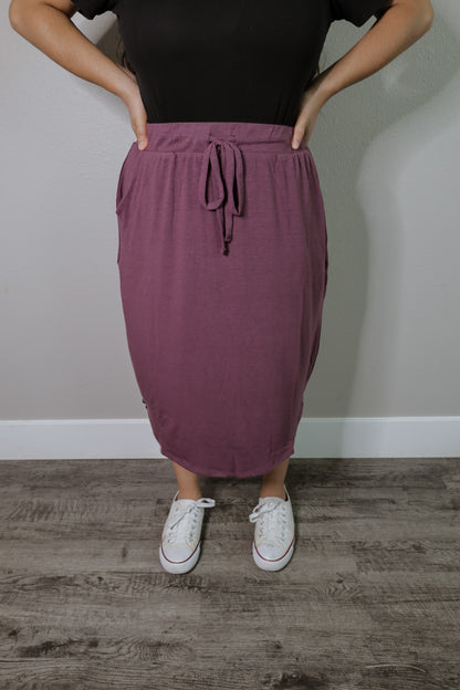 Mauve Everyday Skirt