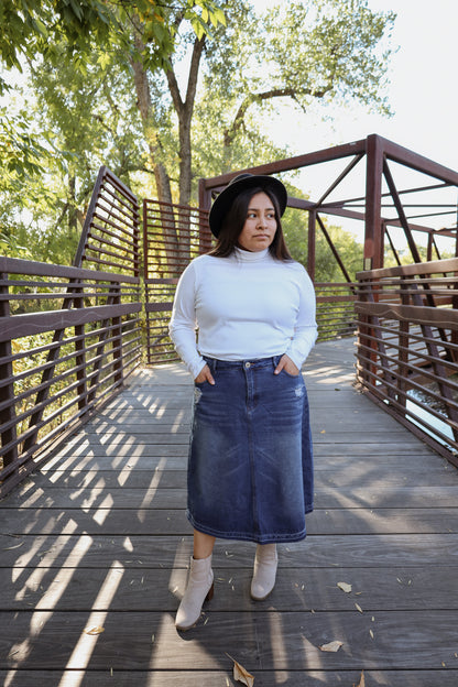 Emilie Denim Skirt