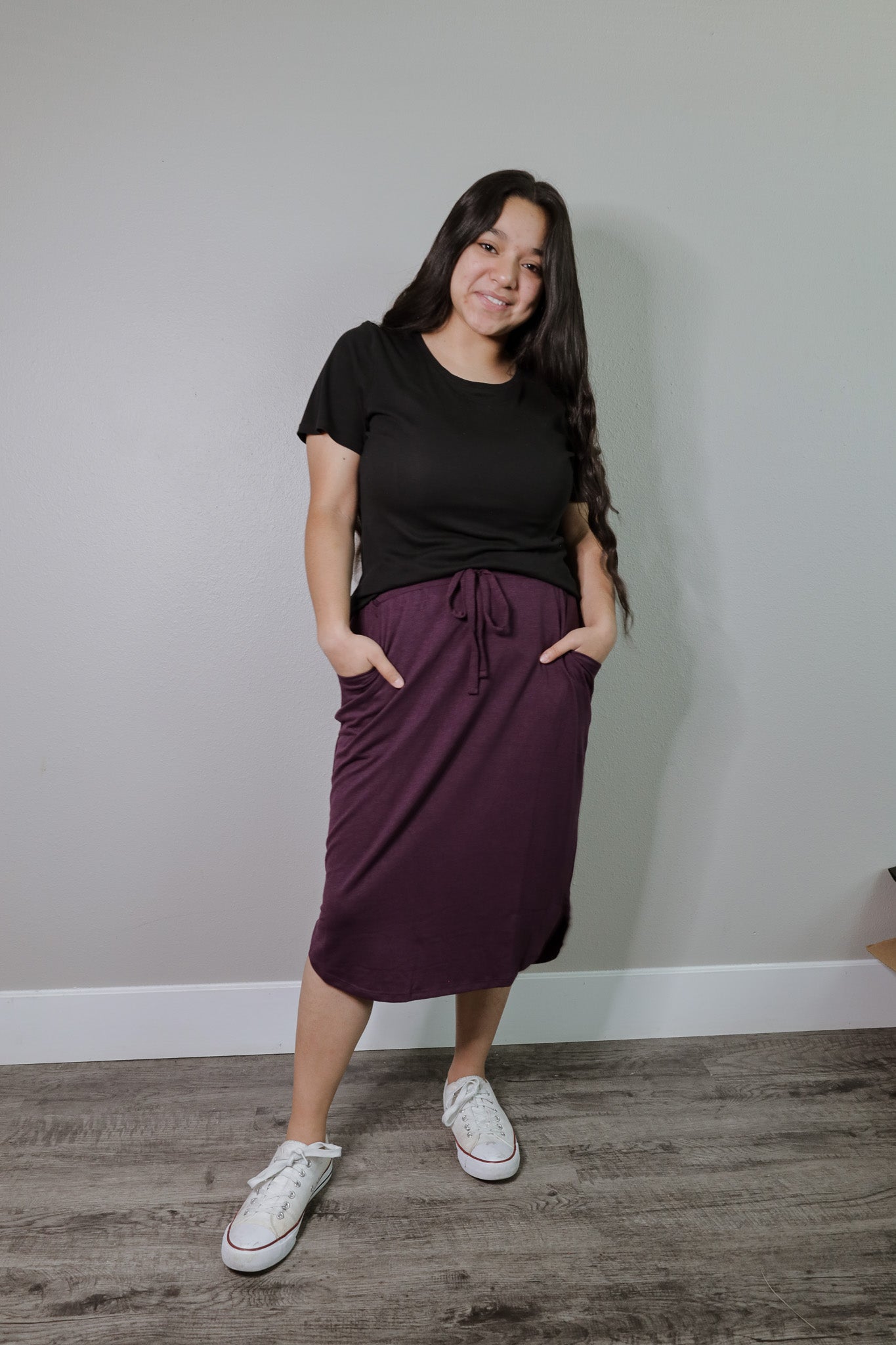 Plum Everyday Skirt