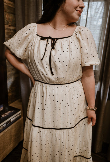 Winter Polka Dot Dress