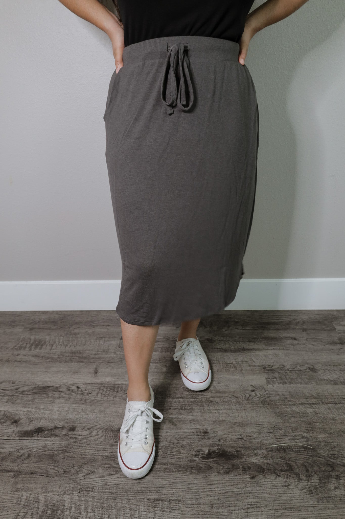 Ash Grey Everyday Skirt