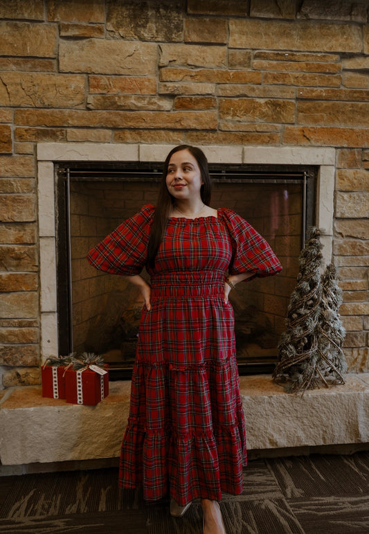 Holly Plaid Dress